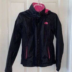 The North Face rain jacket